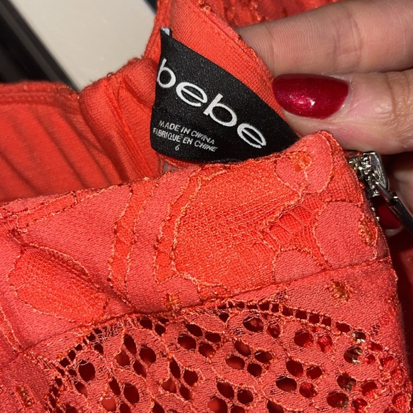 Size 6 Bebe dress worn once - Picture 4 of 4